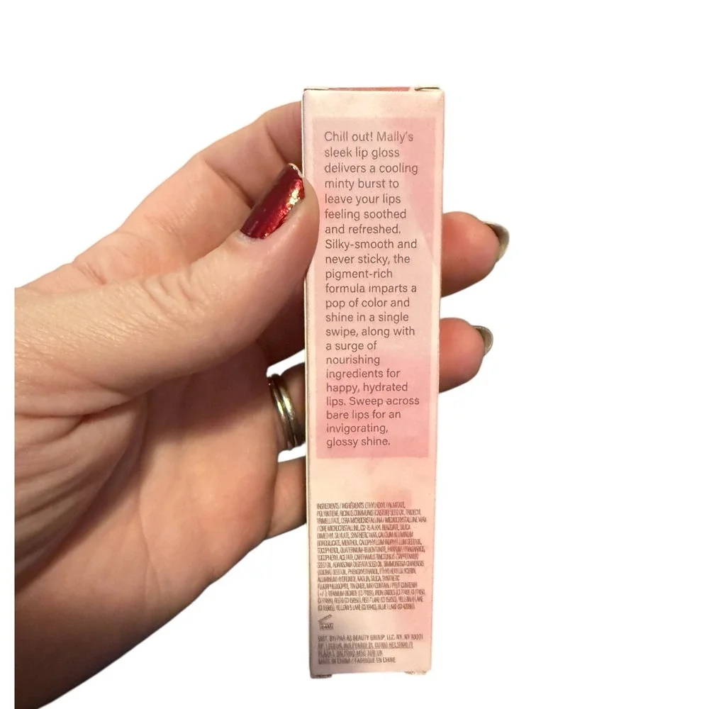 Mally Beauty‎ Stay Chill High-Shine Cooling Gloss Trio – 3 Shades BNIB